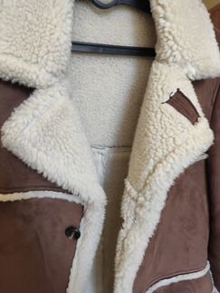 Мужская дублёнка Zara размер M-L 48-50