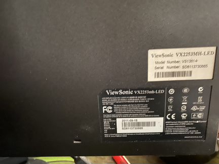 Монитор ViewSonic 21.5