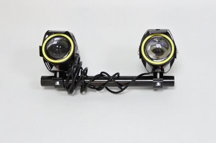 Мото линзы с креплением