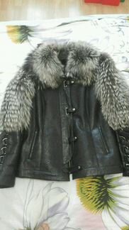 Куртка кожанная (дублёнка)