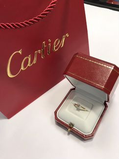 Кольцо Cartier с бриллиантом
