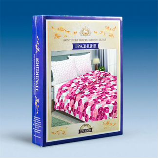 Постельное белье Kaleydoskop Цвет: Красный (семейное)