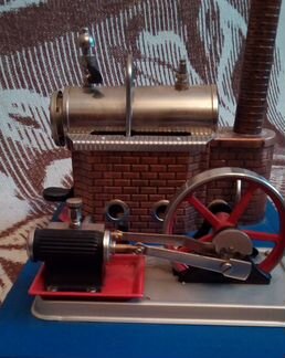 Игрушка. Паровой двигатель Wilesco D10