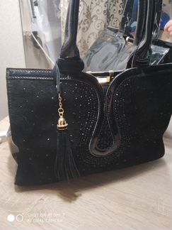 Сумка с застёжкой фермуар