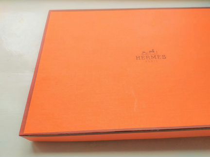 Коробка hermes плоская