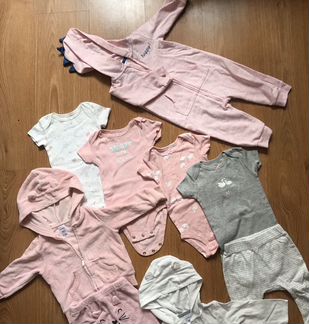 Пакет вещей на девочку на лето Carter’s 6m 9m