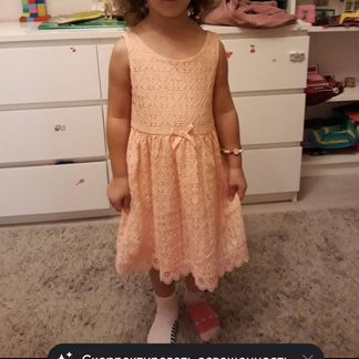 Платье на девочку h&m, 4-6 лет
