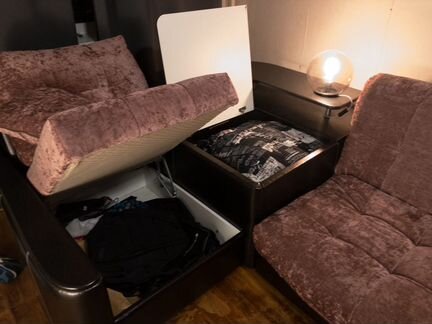 Угловой диван аккордеон