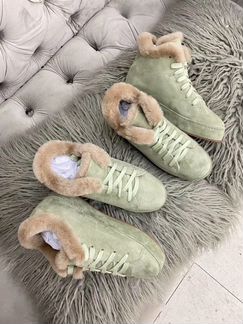 Теплые женские кеды Loro Piana р.35-41
