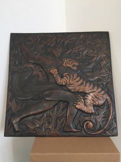 Медная чеканка 