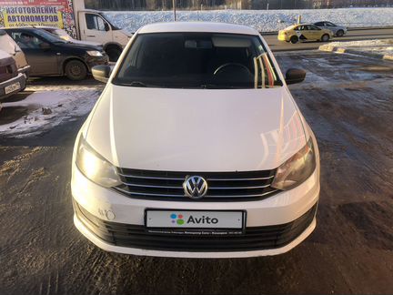 Volkswagen Polo 1.6 МТ, 2018, 230 000 км