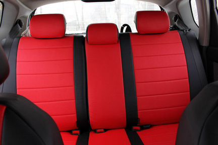 Модельные чехлы Шевроле Авео из экокожи