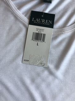 Новая белая футболка Ralph Lauren