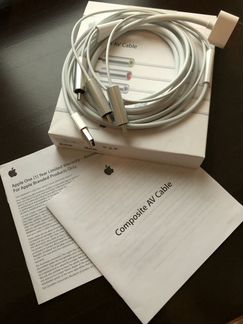 Apple Composite AV Cable