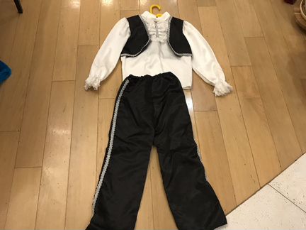 Очень нарядный костюм Зорро рост 130-150