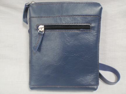 Кожаная сумка-визитка ручной работы улвиВиз-м/1кар