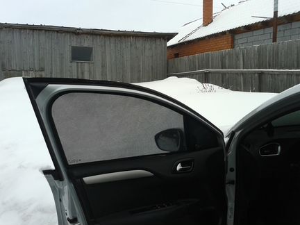 Каркасные шторки на магнитах для Citroen C4