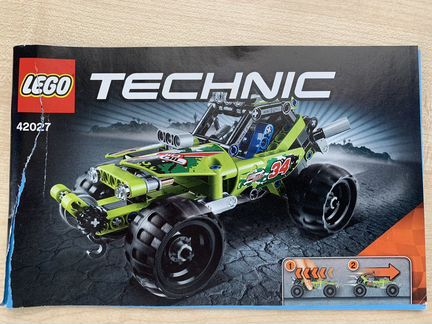 Lego Technic 42027 Пустынный багги, б/у