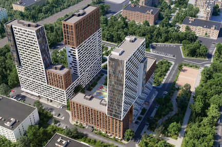 3-к квартира, 66 м², 23/27 эт.