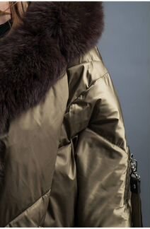 Парка Новая с натуральным мехом Писца