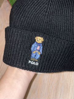Шапка из шерсти polo ralph lauren bear оригинал
