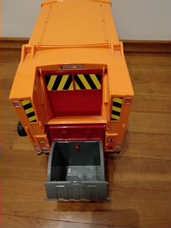 Мусоровоз Dickie Toys Air Pump и треки Shell