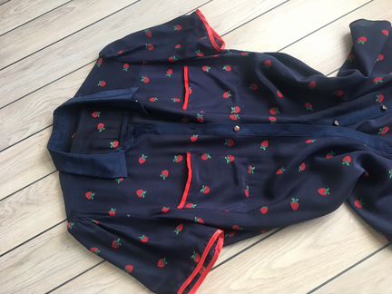 Блуза шелковая М новая