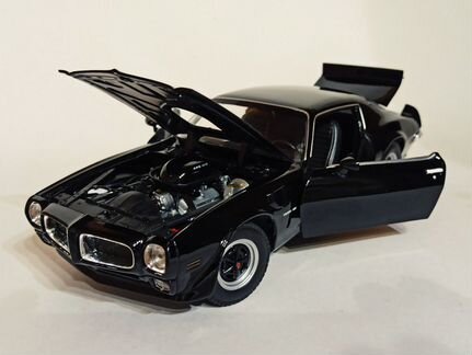 Pontiac Firebird Trans Am 1972 Black 1:18 Nex