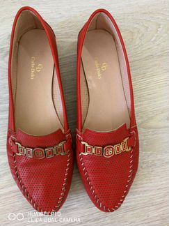 Мокасины натуральная кожа 37 размер