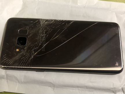 Телефон samsung S8 желтый топаз