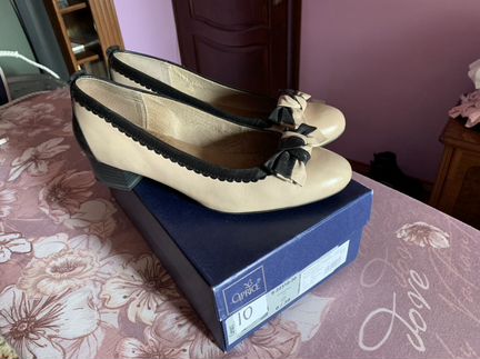 Туфли Caprice немецкие, кожа натуральная 39-40 раз