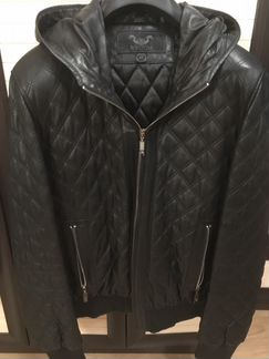 Мужская кожаная куртка