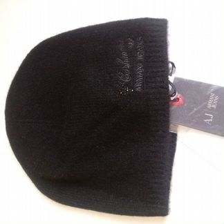 Шапка Armani оригинал 100 кашемир новая