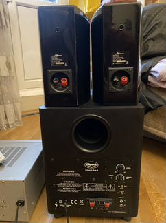 Домашний кинотеатр ресивер сабвуфер колонки