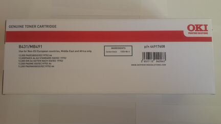 OKI 44917608 / 44917602 В431/MB491