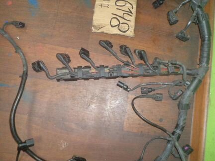 Проводка двигателя Ауди Ку7 3,6 BHK