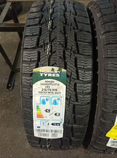 215 70 15С Nokian Новые Шины Зимние 215 70 R15С 10