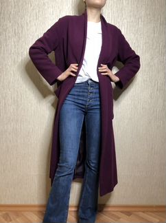 Длинное зимнее пальто утепленное женское