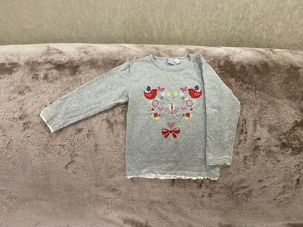 Кофта водолазка новогодняя для девочки 92