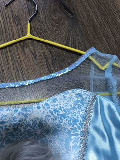 Маскарадное платье Эльзы Disney Оригинал 4-6 лет