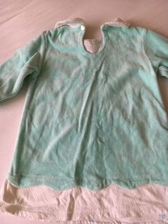 Тёплое платье для девочки