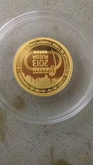 Золотая монета