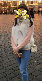 Меховая жилетка