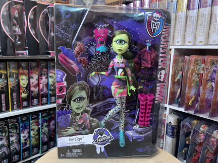 Айрис Клопс люблю моду Монстр Хай кукла в коробке