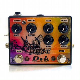 DVK Technologies GoldTop Fuzz/Vibe Dual. (used)