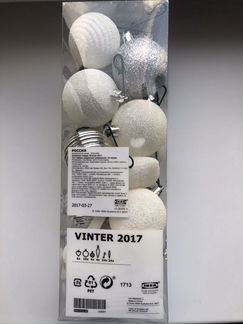 Ёлочные украшения пластиковые