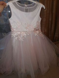 Платье праздничное 110 и туфли