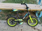 Детский велосипед r14, с боковыми колесами