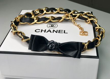 Ремень Chanel Premium black