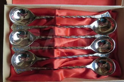 Чайные ложки с витой ручкой СССР